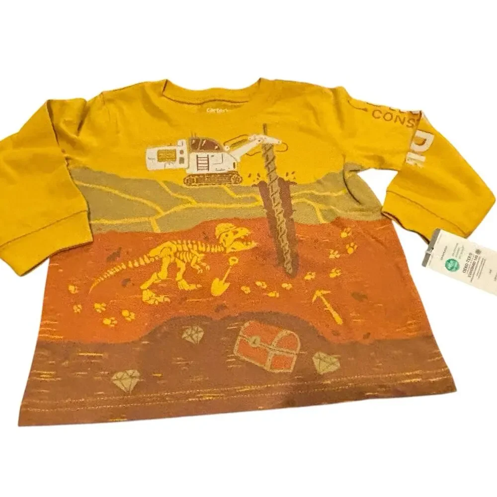 Carter's/Jumping Jacks NWT 18 Months bundle with blue jeans and two LS shirts